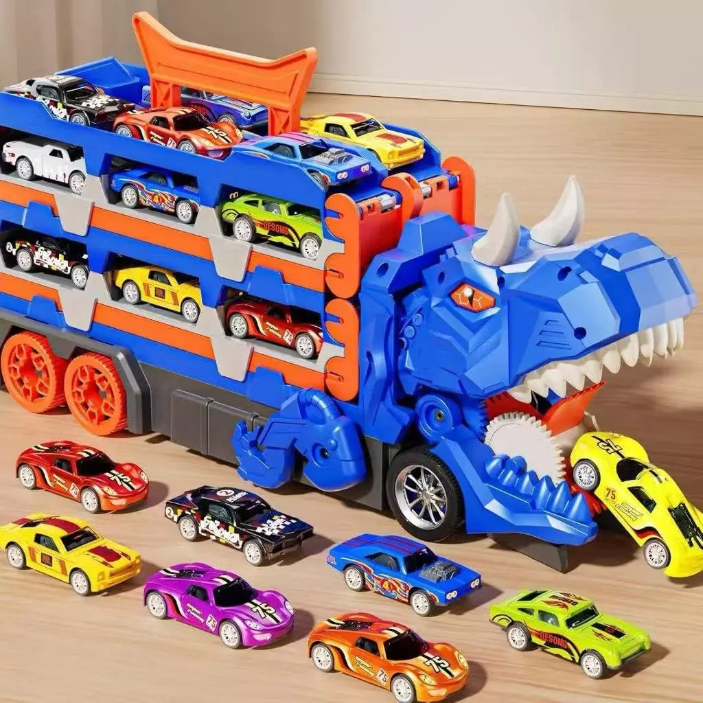 Caminhão Engole Dinossauro Brinquedo Infantil 2025