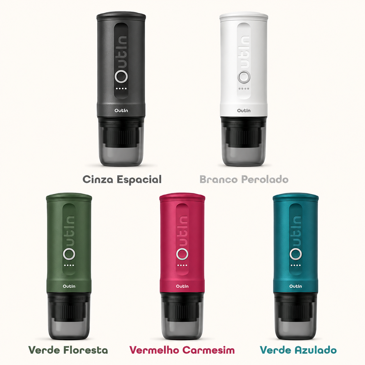 Máquina de Café Expresso Portátil + 5 Capsulas de Brinde