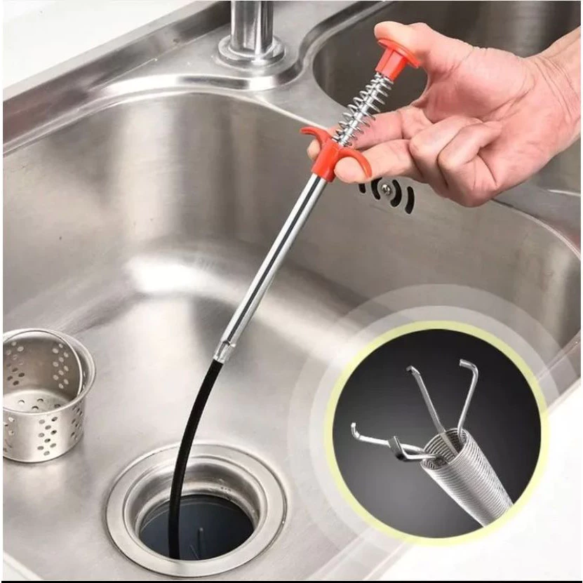 Desentupidor com Garra Flexível para Ralo e Pia - Compre 1 Leve 2