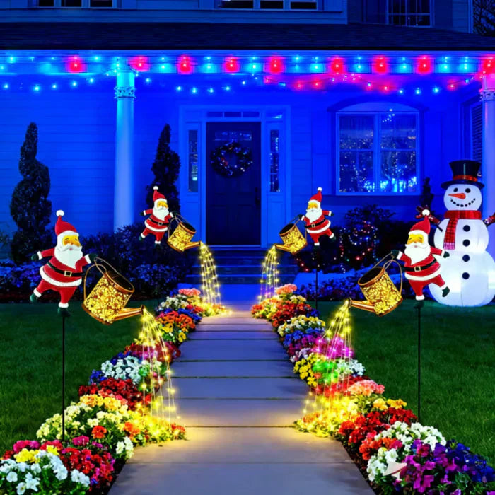 Papai Noel Regador Iluminado - (Compre 1 Leve 3) Oferta🔥Black Friday🔥