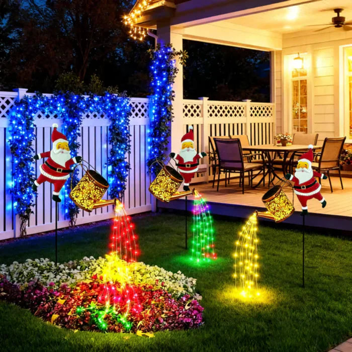Papai Noel Regador Iluminado - (Compre 1 Leve 3) Oferta🔥Black Friday🔥