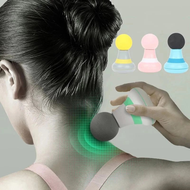 Mini Massageador Corporal Inteligente Portátil USB