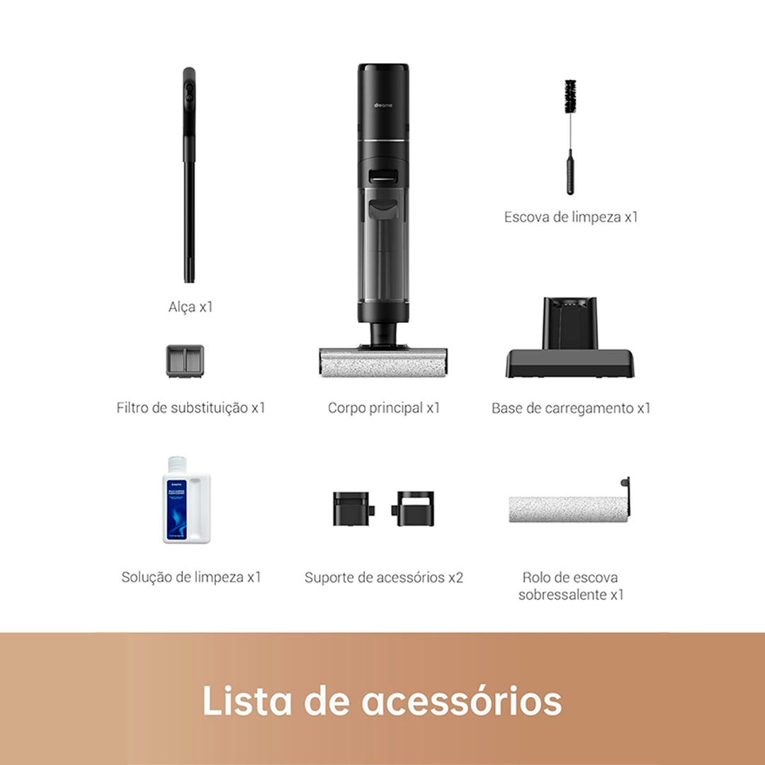 Aspirador Sem Fio 3 em 1 Potente para Pisos, Tapetes e Cantos Difíceis - ÚItimas unidades