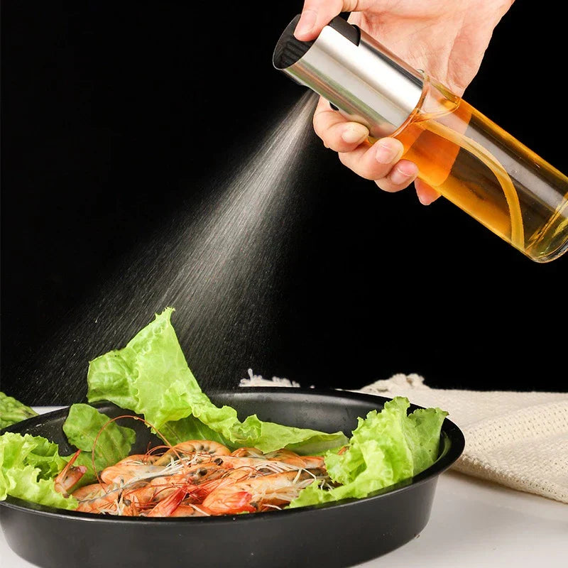 Borrifador de Azeite Culinário Reutilizável 100ml - Compre 1 Leve 3