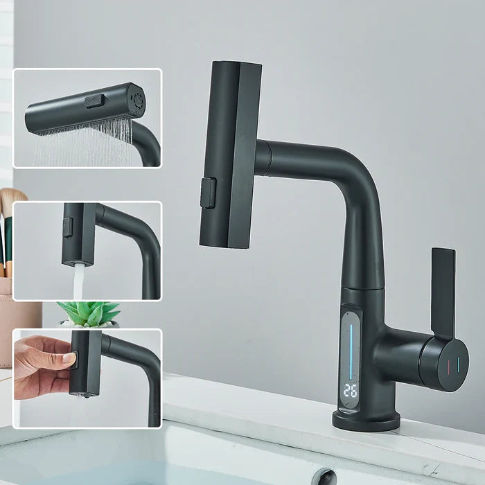 Torneira Inteligente Digital Com Sensor De Temperatura