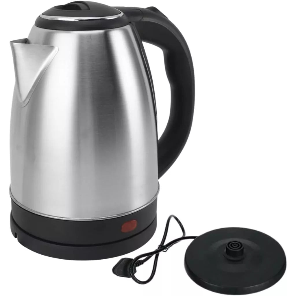 Chaleira Elétrica Inox 1.8 Litros – Jarra Prateada