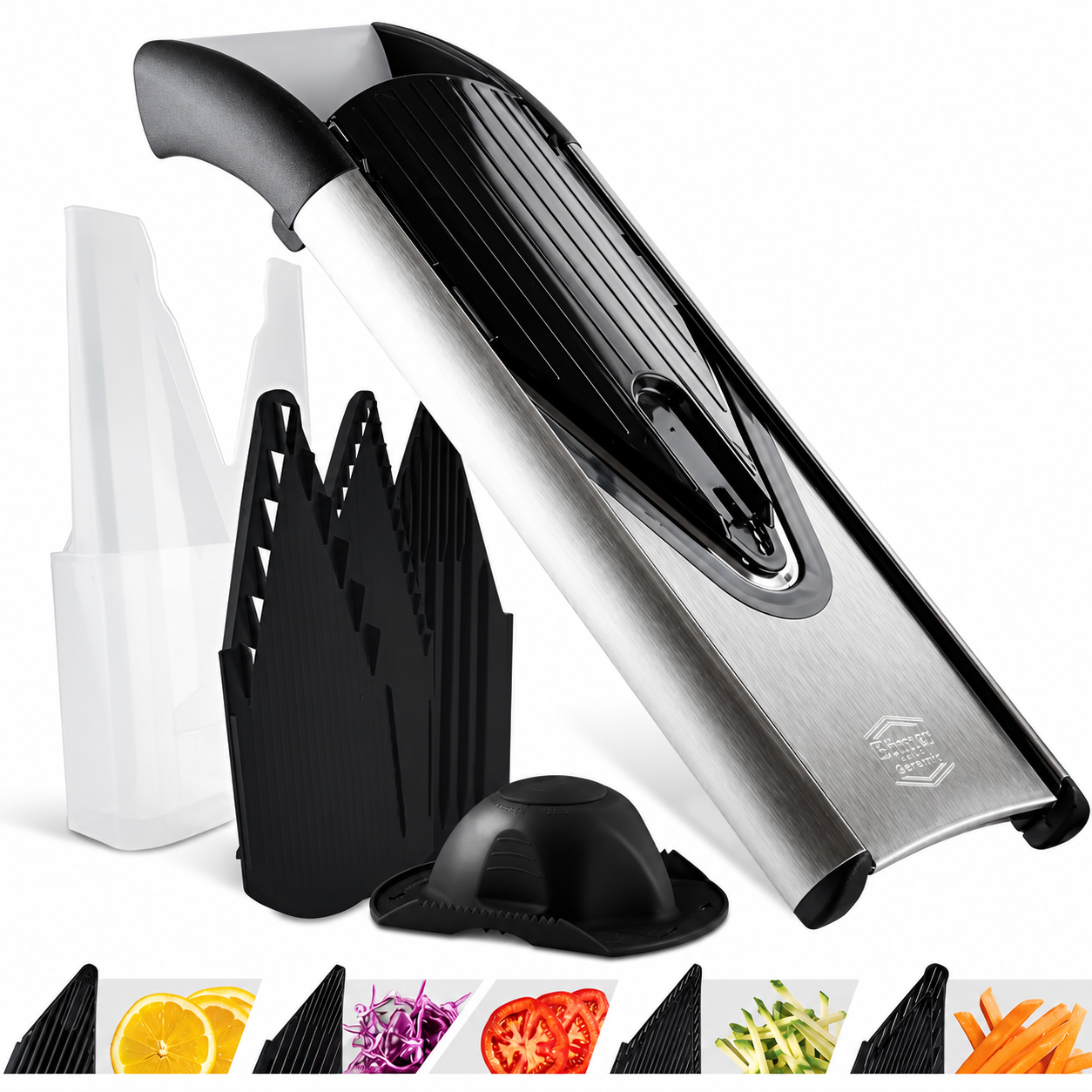 Fatiador De Legumes V6 Pro 8 em 1 Em Aço Inoxidável
