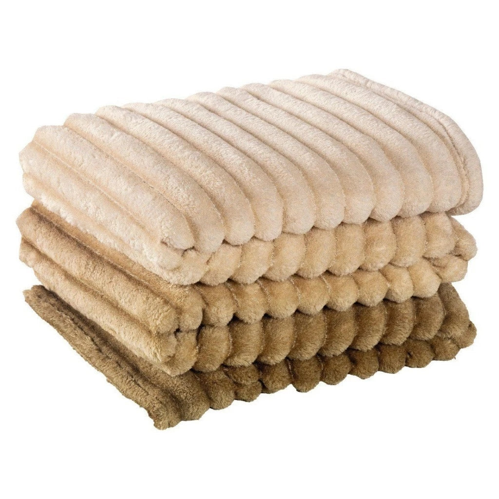 Cobertor Grosso Queen Fluffy Aveludado 320g/m²