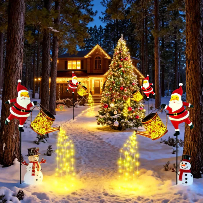 Papai Noel Regador Iluminado - (Compre 1 Leve 3) Oferta🔥Black Friday🔥