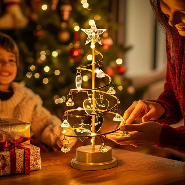 Árvore de Natal Minha Família Eternizada Personalizável 46CM