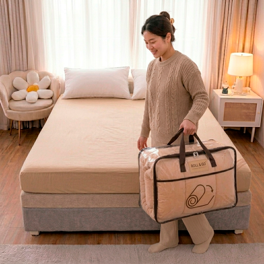[PAGUE 1 LEVE 2] Pillow Top Confort  + BRINDE: 2 Travesseiros terapêuticos antistress 500 fios