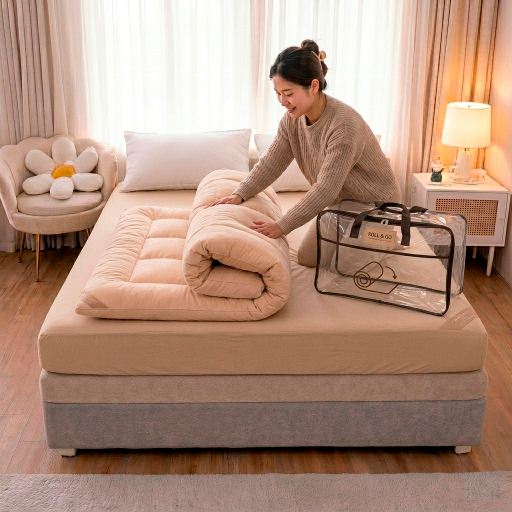 [PAGUE 1 LEVE 2] Pillow Top Confort  + BRINDE: 2 Travesseiros terapêuticos antistress 500 fios