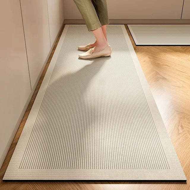 Tapete Estilo Japonês Premium – Absorção Rápida, Antiderrapante e Fácil de Limpar