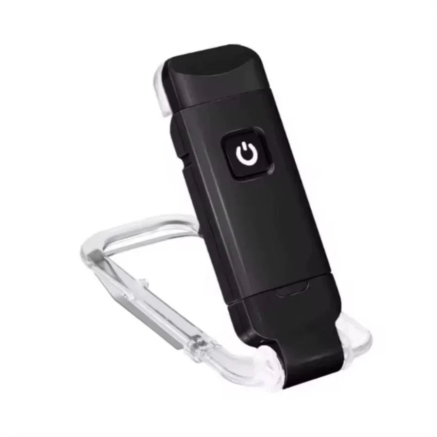 BookClip™ - Luminária Portátil para Leitura Recarregável